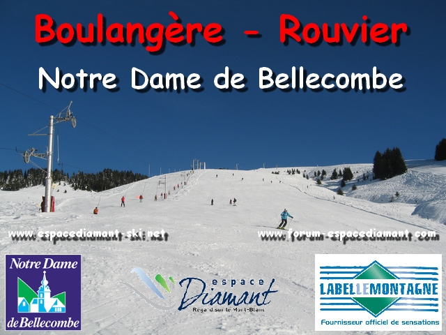 Pistes rouges de la Boulangre et du Rouvier