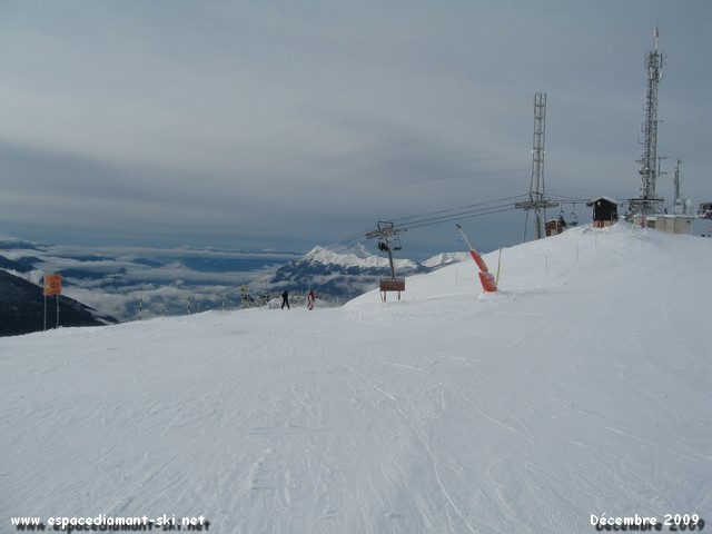 Départ sommet Bisanne, 1941 m Départ sommet Bisanne, 1941 m
