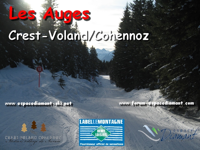 Piste rouge des Auges