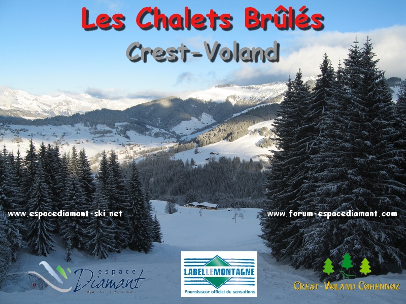 Piste rouge des Chalets Bruls