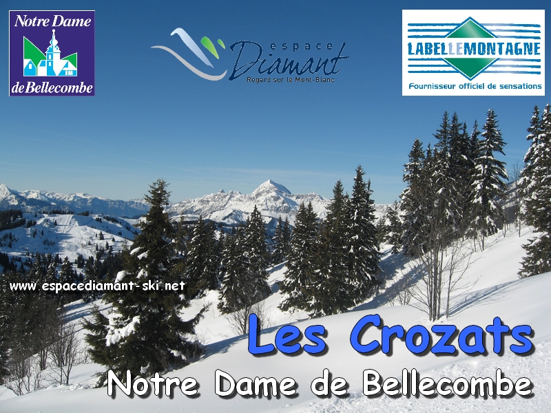 Piste bleue des Crozats