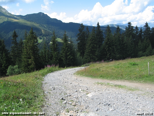Depuis le Plateau de Cuvy, direction l'itinraire Cross-Country Cuvy - Grande Parre !