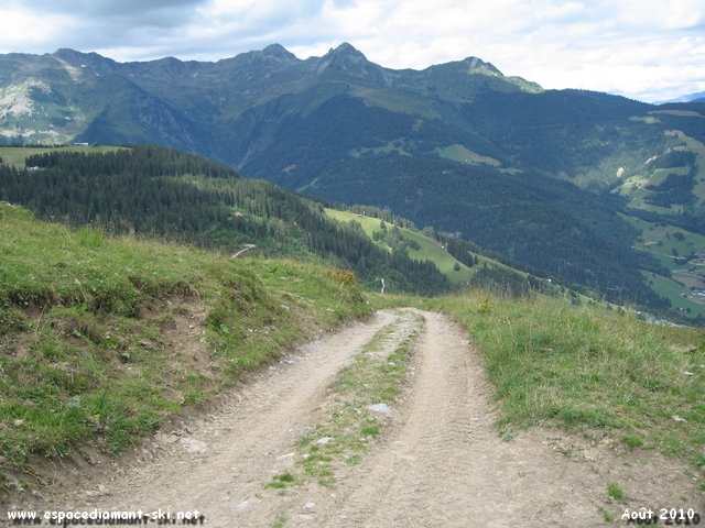 On rejoint  nouveau une piste 4X4