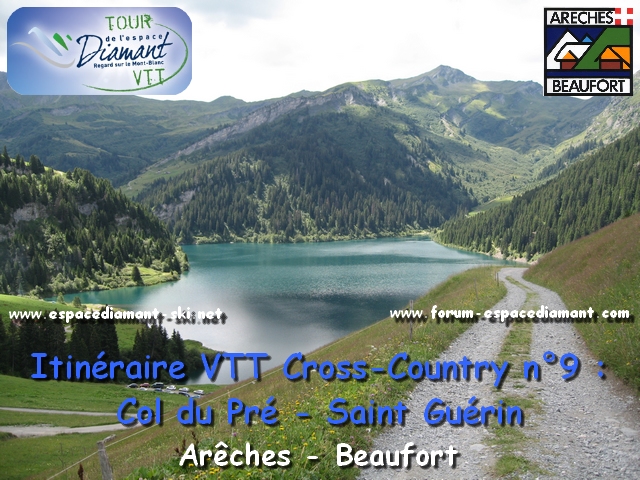 Itinraire bleu de Cross-Country n9 : Col du Pr - Saint Gurin