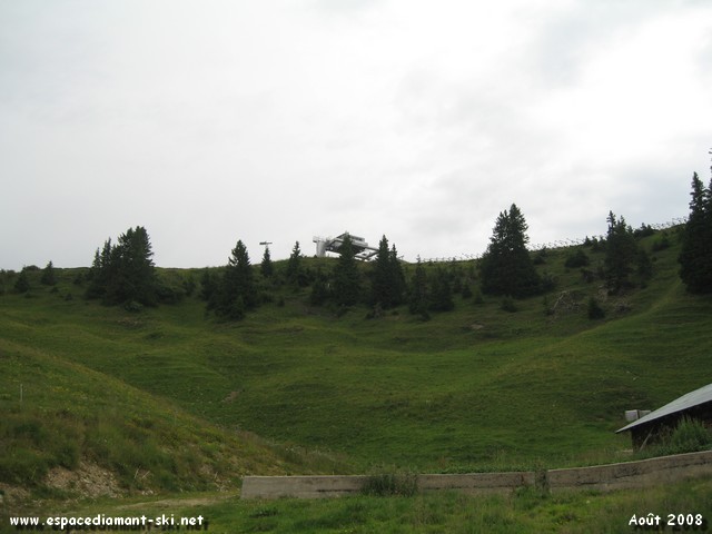 Passage en contrebas de l'arrive du TS de Grattary