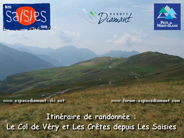 Le Col de Vry et Les Crtes depuis Les Saisies