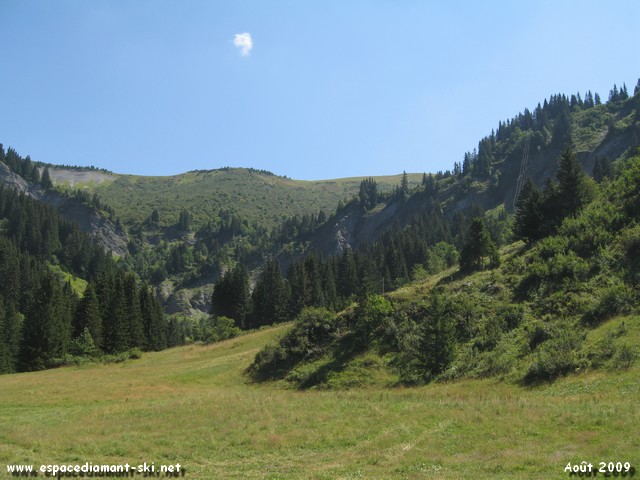 Vue sur le massif du Vors