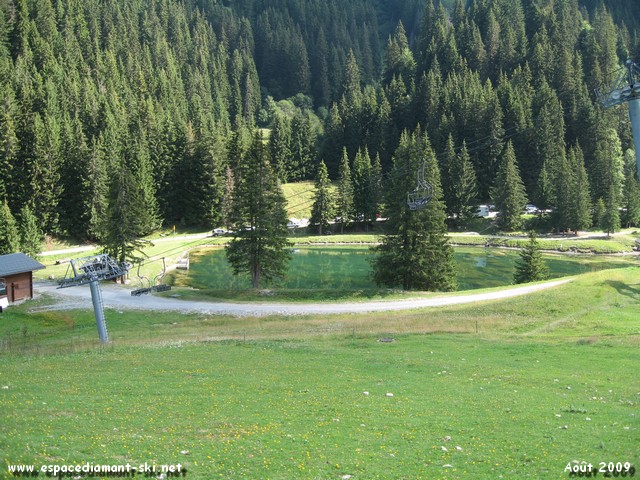 Vue sur le Lac de Plan Dessert