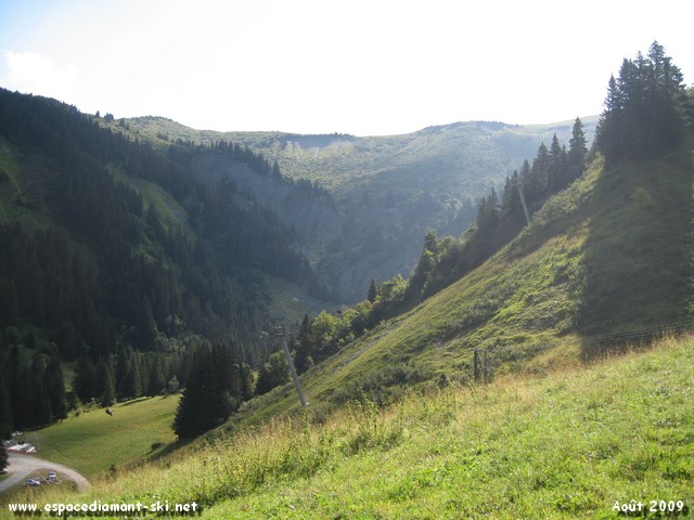 Le Tlsige du Lac et le Cirque du Vors en arrire plan