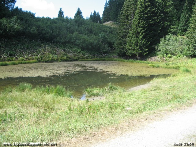 Le lac...