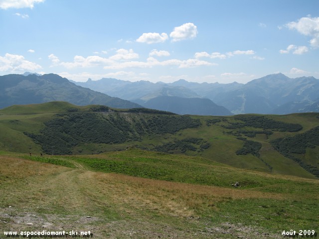 Le Mont Clocher et la Pierra Menta