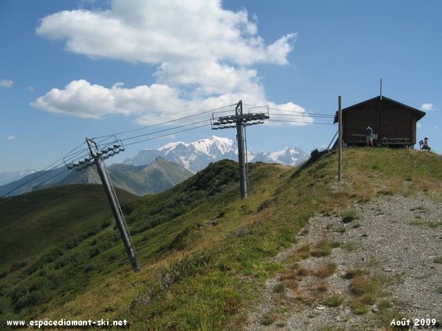 Ce mme Tlsige et le Mont Blanc