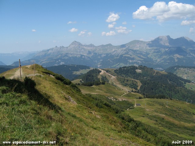 Le Mont Rond et la Chane des Aravis