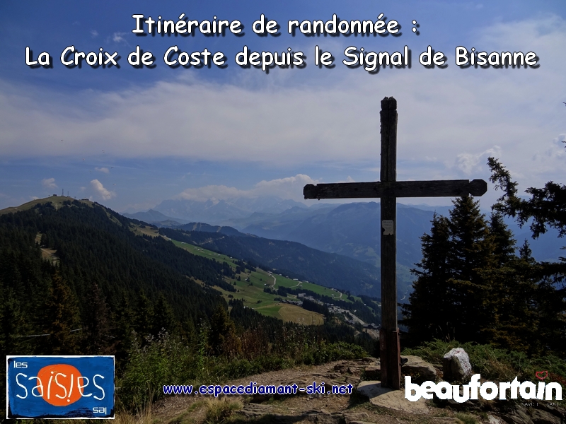 La Croix de Coste depuis le Signal de Bisanne