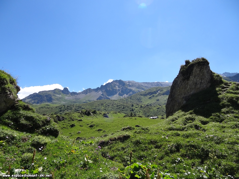 Vue sur notre gauche