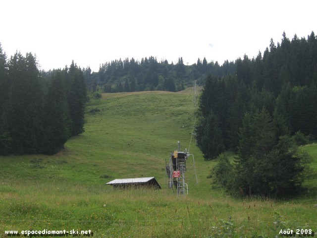 On dbouche au niveau du Tlski du Lac