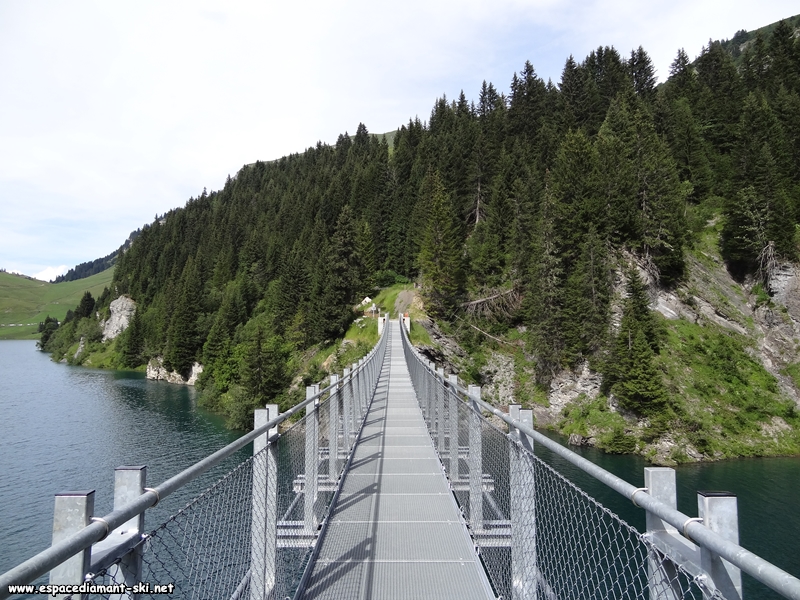 Depuis la passerelle