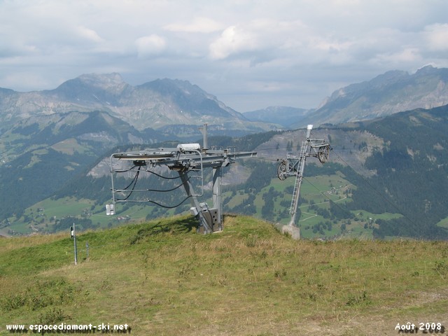La gare amont et les Aravis