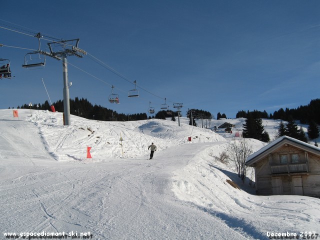 Le TS et la piste verte des Rhodos