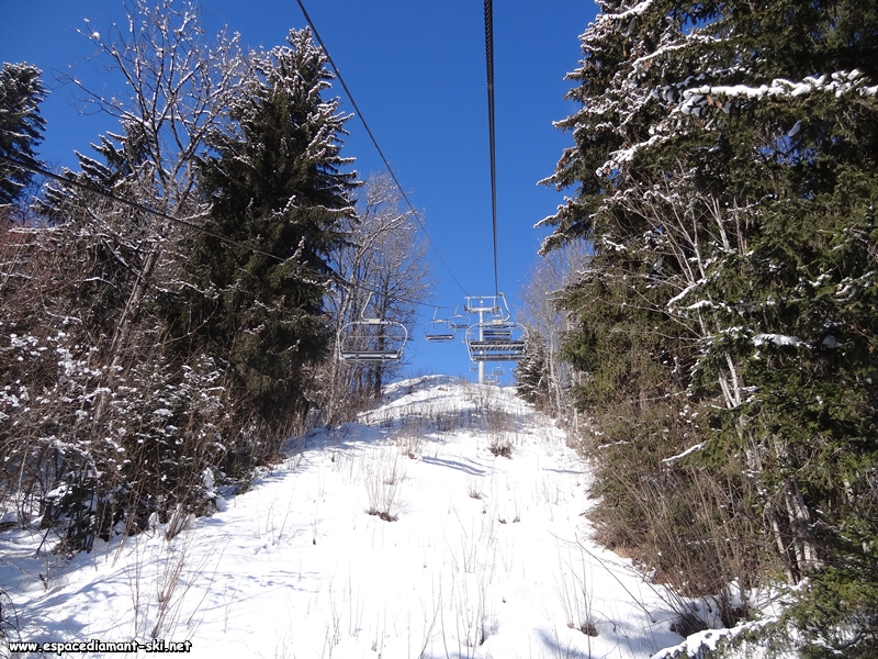 Dans la monte  86%