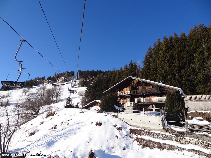 Survol de chalets