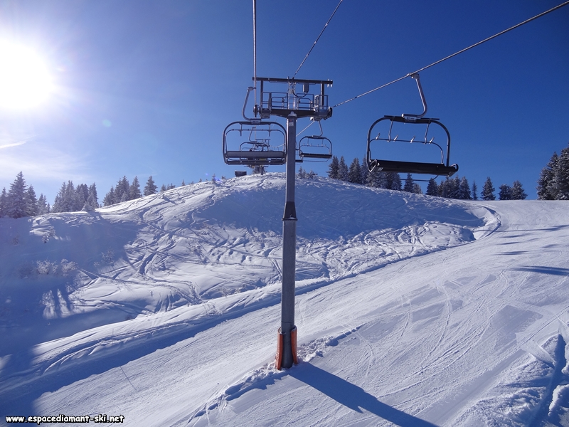 Pylne 3 sur la piste de la Vardache