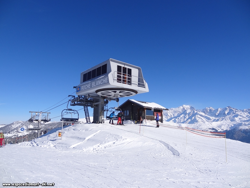Avec le Mont Blanc en arrire plan