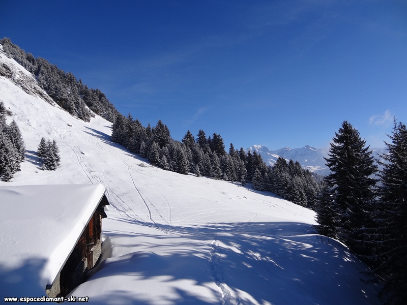 Le Mont Blanc apparat sur notre droite