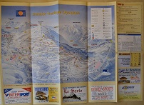 Plan des pistes Les Saisies - Hiver 2002-2003