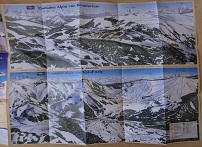 Plan des pistes Les Saisies - Hiver 2003-2004