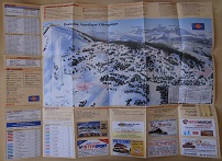 Plan des pistes Les Saisies - Hiver 2003-2004