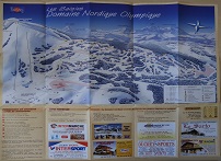 Plan des pistes Les Saisies - Hiver 2004-2005