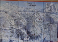 Plan des pistes Les Saisies - Hiver 2010-2011