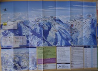 Plan des pistes Les Saisies - Hiver 2012-2013