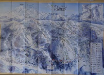 Plan des pistes Les Saisies - Hiver 2012-2013