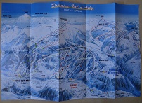 Plan des pistes Praz sur Arly - Hiver 1998-1999