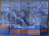 Plan des pistes Val d'Arly - Hiver 2007-2008