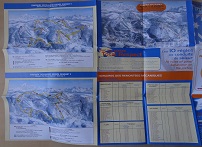 Plan des pistes Val d'Arly - Hiver 2007-2008