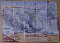 Plan des pistes Val d'Arly - Hiver 2010-2011