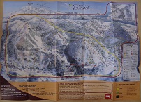 Plan des pistes Val d'Arly - Hiver 2011-2012