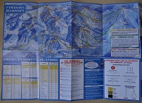 Plan des pistes Val d'Arly - Hiver 2014-2015